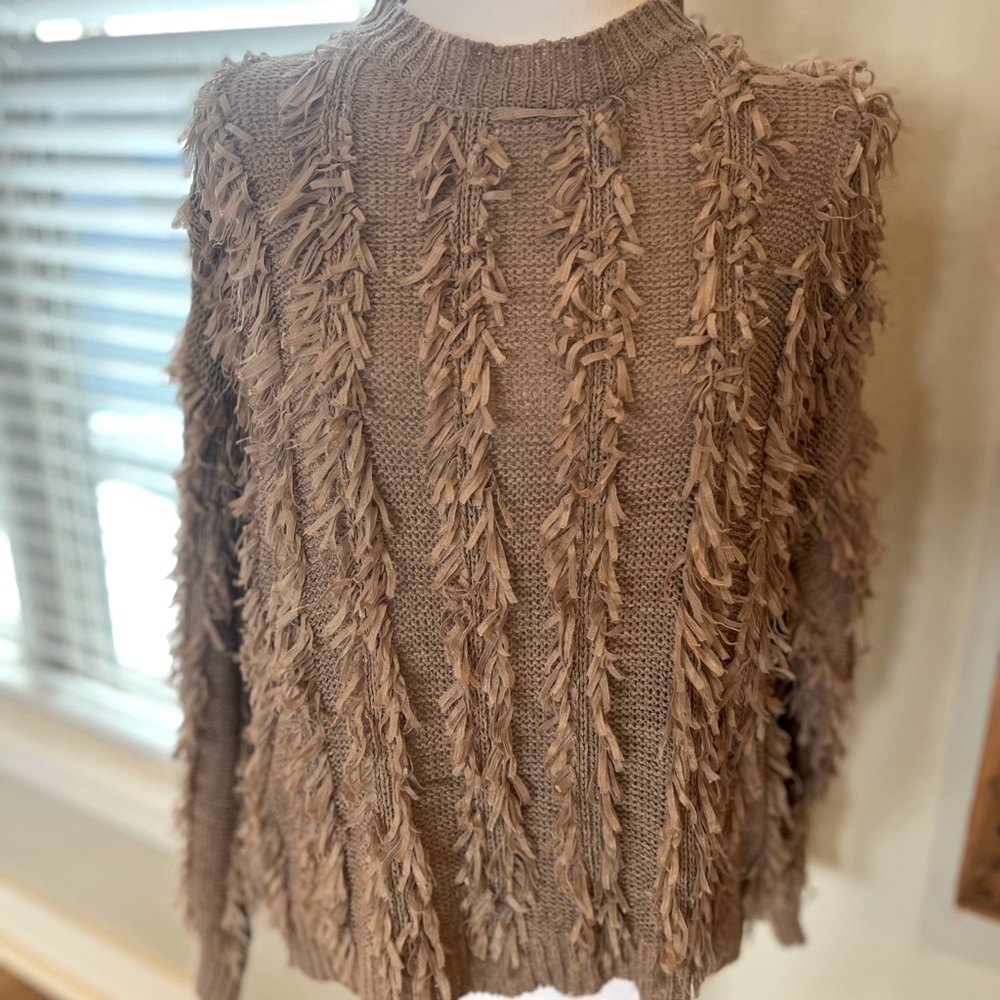 Shaggy comfortable sweater top -S/M